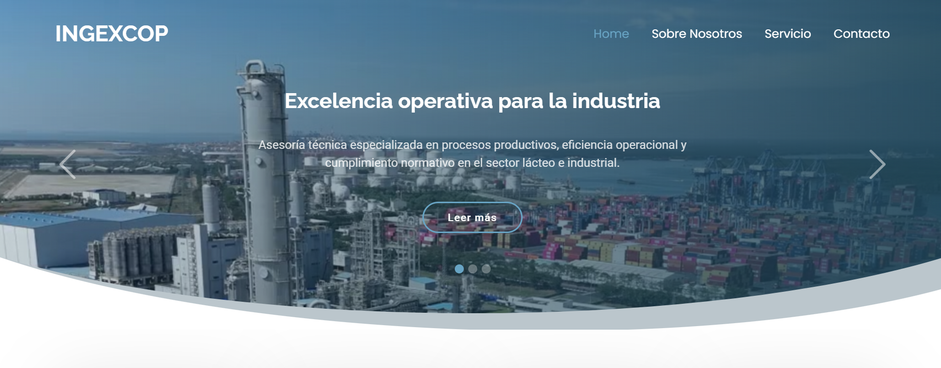 Sitio Web INGEXCOP