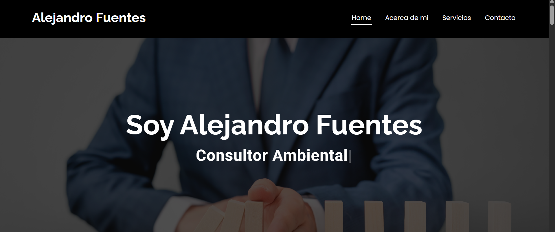 Sitio Web Alejandro Fuentes